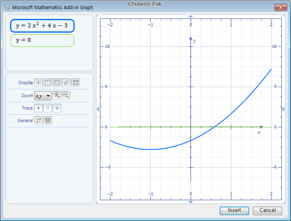 Microsoft Mathematics Add-In for Word