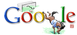 2008년 8월 16일 구글 로고