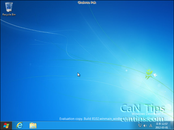 Windows 8 Consumer Preview 버전