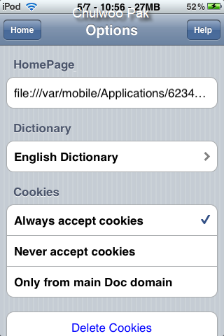 EDict Browser