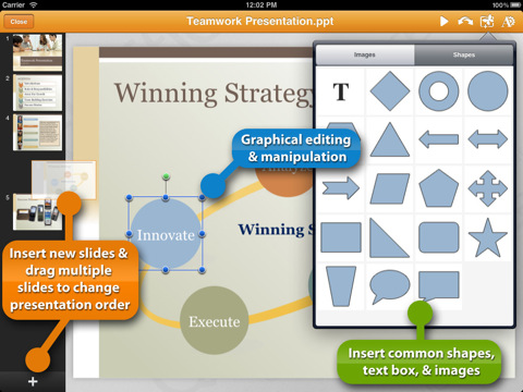 QuickOffice Connet Mobile Suite for iPad