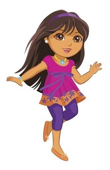 Dora the Explorer as a tween