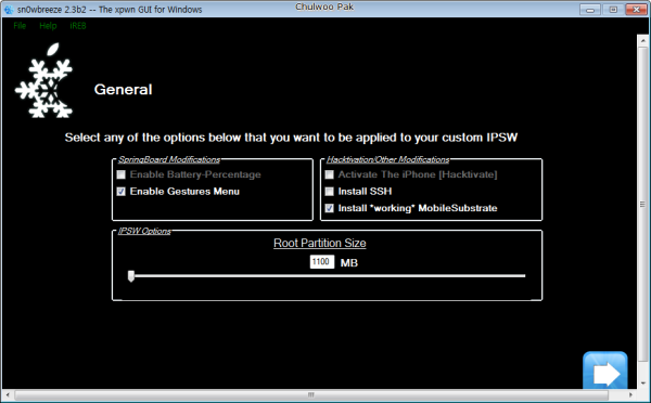 sn0wbreeze for 4.3