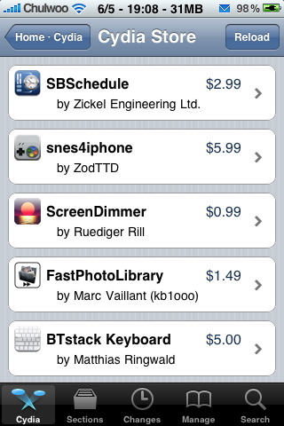 Cydia Store