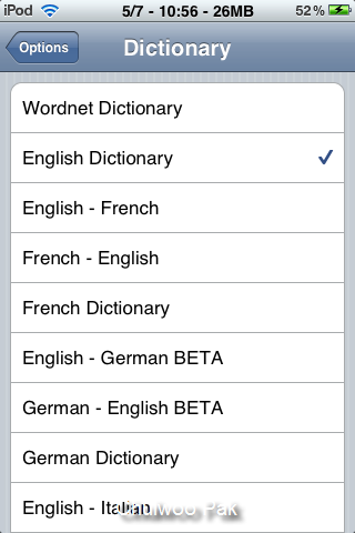 EDict Browser