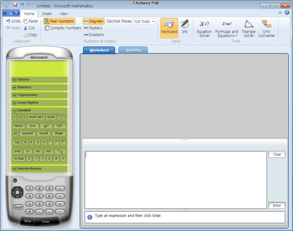 Microsoft Mathematics 4.0
