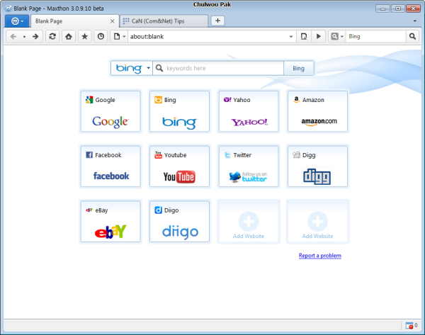 Maxthon 3.0 베타