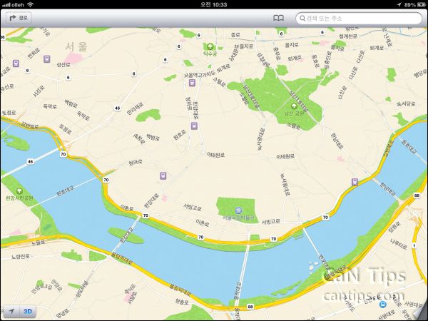 iOS 6 GM의 애플 지도